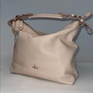 Vivienne Westwood 2015 Shoulder bag BALMORAL powder pink leather NEW
